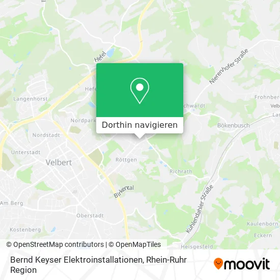 Bernd Keyser Elektroinstallationen Karte