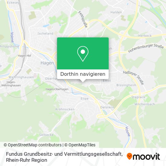 Fundus Grundbesitz- und Vermittlungsgesellschaft Karte