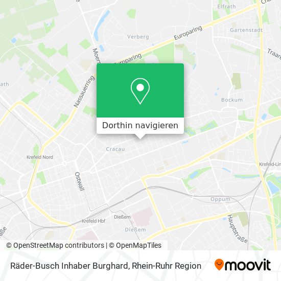 Räder-Busch Inhaber Burghard Karte
