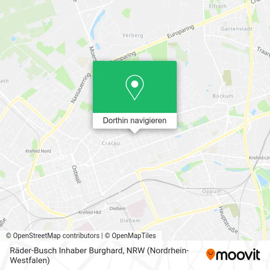 Räder-Busch Inhaber Burghard Karte