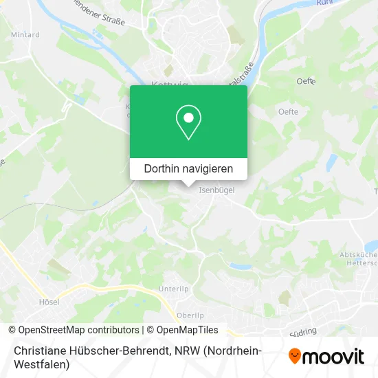 Christiane Hübscher-Behrendt Karte