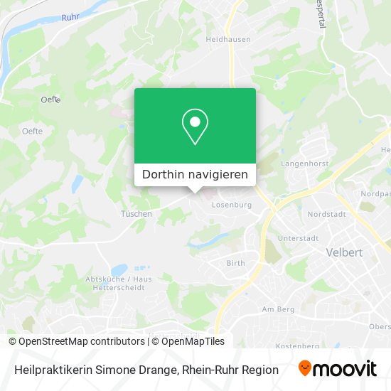 Heilpraktikerin Simone Drange Karte