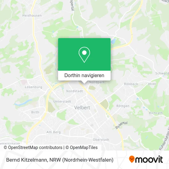 Bernd Kitzelmann Karte