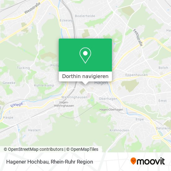 Hagener Hochbau Karte