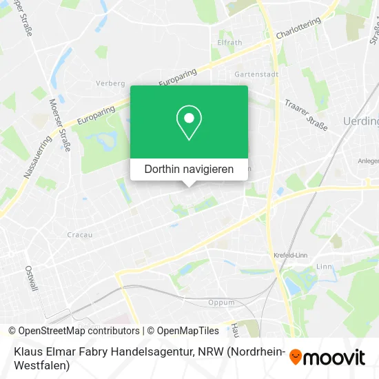 Klaus Elmar Fabry Handelsagentur Karte