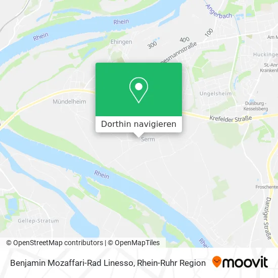 Benjamin Mozaffari-Rad Linesso Karte