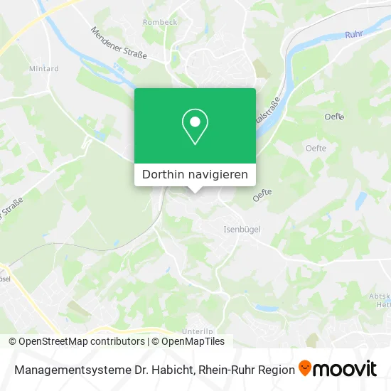 Managementsysteme Dr. Habicht Karte