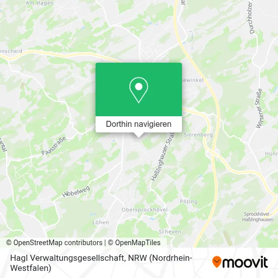 Hagl Verwaltungsgesellschaft Karte