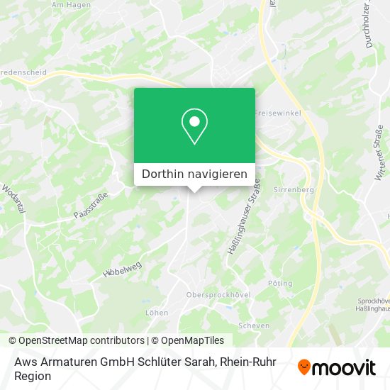 Aws Armaturen GmbH Schlüter Sarah Karte