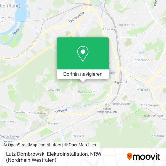 Lutz Dombrowski Elektroinstallation Karte