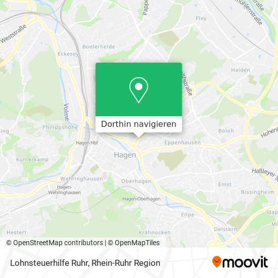 Lohnsteuerhilfe Ruhr Karte