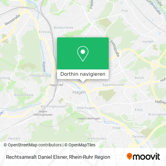 Rechtsanwalt Daniel Elsner Karte