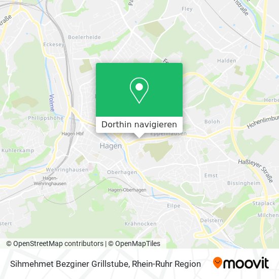 Sihmehmet Bezginer Grillstube Karte