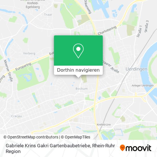 Gabriele Krins Gakri Gartenbaubetriebe Karte