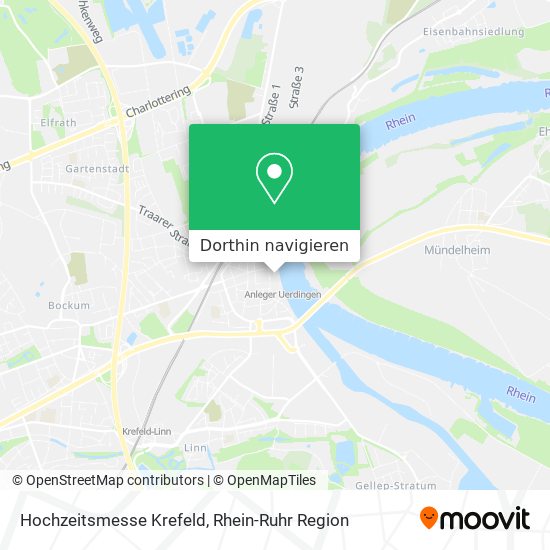 Hochzeitsmesse Krefeld Karte