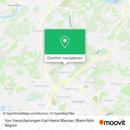 Vpv Versicherungen Karl-Heinz Blesser Karte