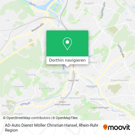 AD-Auto Dienst Möller Christian Hansel Karte