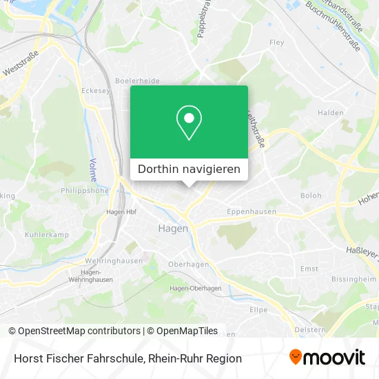 Horst Fischer Fahrschule Karte