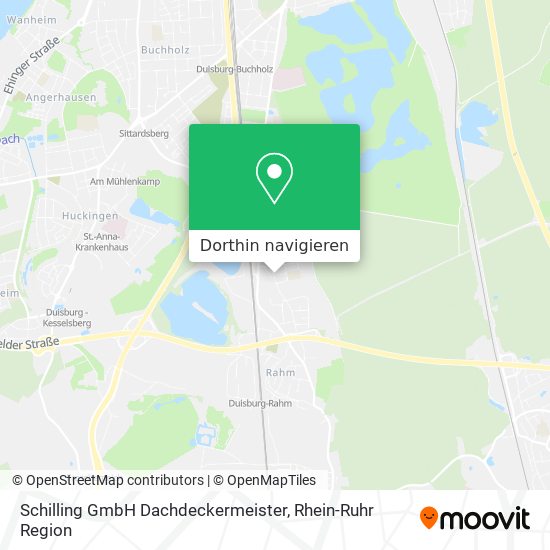Schilling GmbH Dachdeckermeister Karte