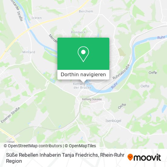 Süße Rebellen Inhaberin Tanja Friedrichs Karte