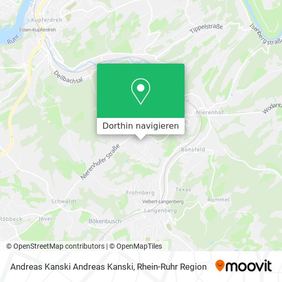 Andreas Kanski Andreas Kanski Karte