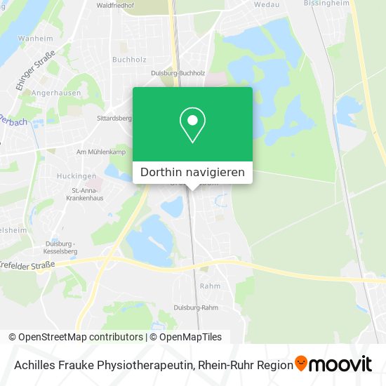 Achilles Frauke Physiotherapeutin Karte