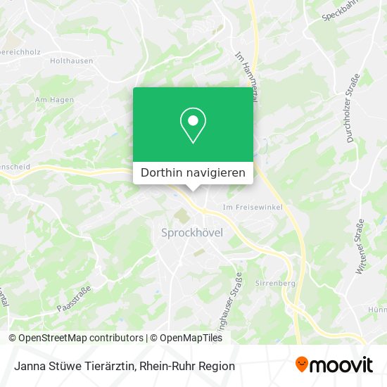 Janna Stüwe Tierärztin Karte