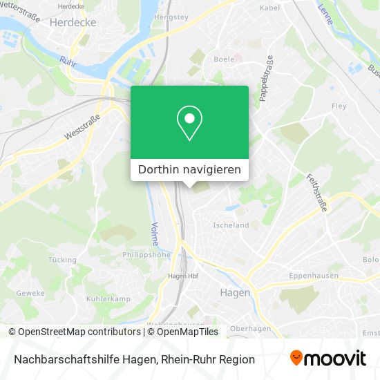 Nachbarschaftshilfe Hagen Karte