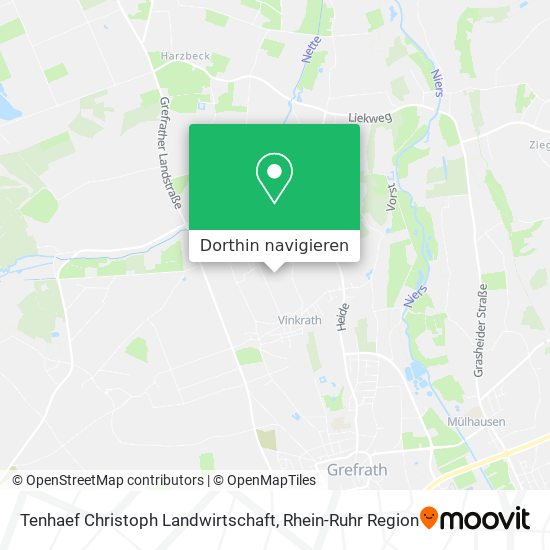 Tenhaef Christoph Landwirtschaft Karte