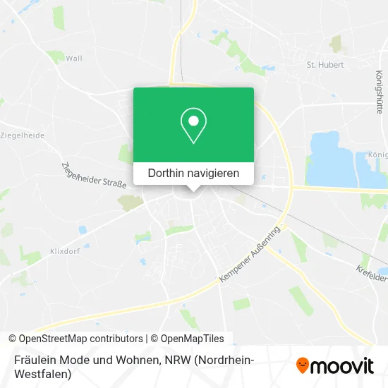 Fräulein Mode und Wohnen Karte