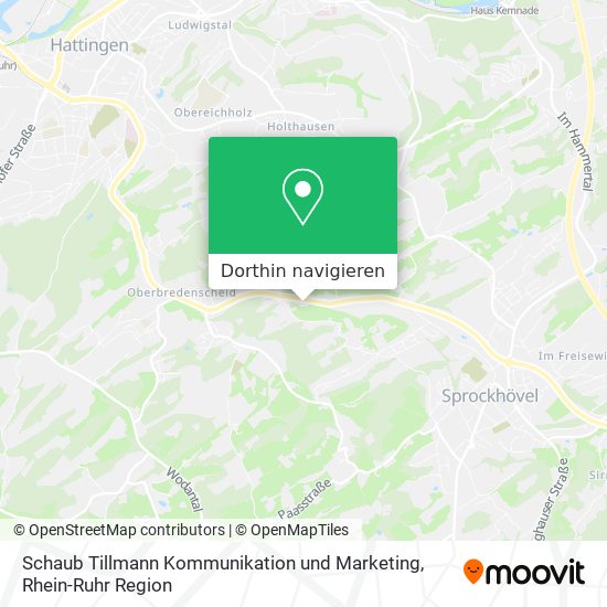 Schaub Tillmann Kommunikation und Marketing Karte