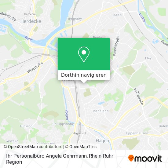 Ihr Personalbüro Angela Gehrmann Karte