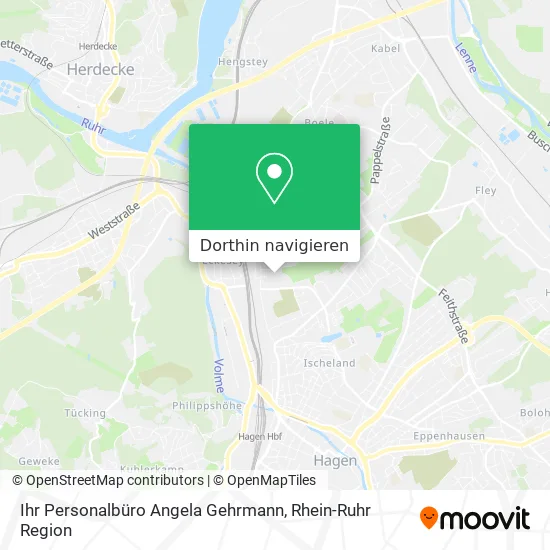 Ihr Personalbüro Angela Gehrmann Karte