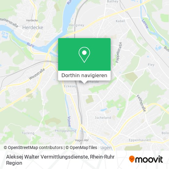 Aleksej Walter Vermittlungsdienste Karte
