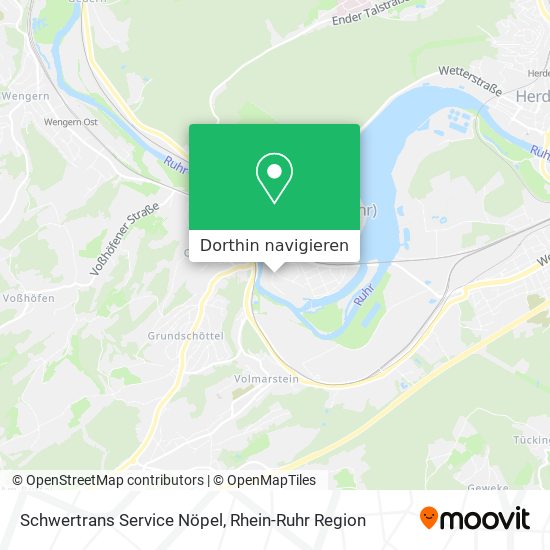 Schwertrans Service Nöpel Karte