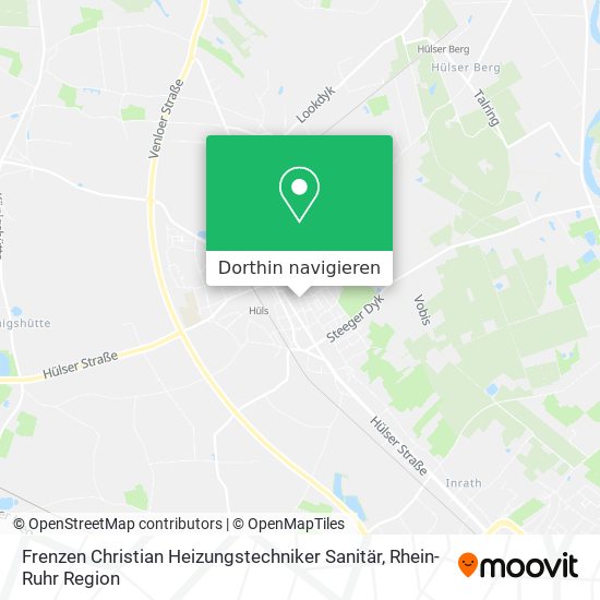 Frenzen Christian Heizungstechniker Sanitär Karte
