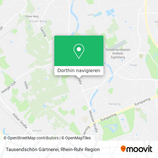 Tausendschön Gärtnerei Karte