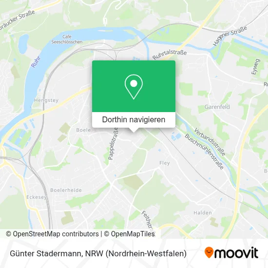 Günter Stadermann Karte