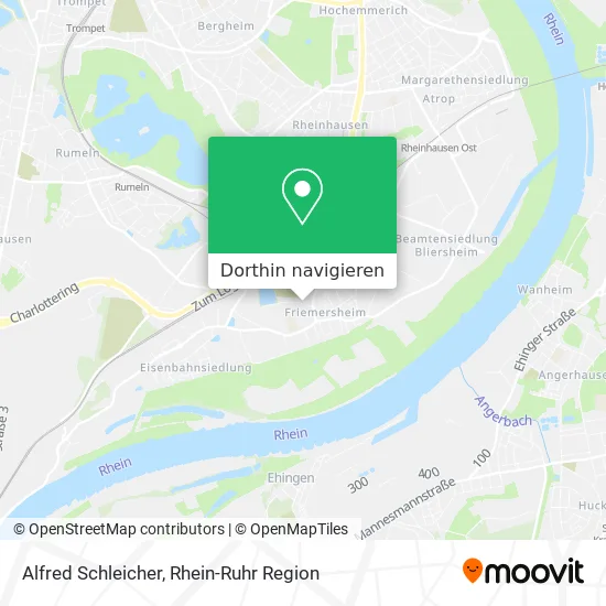 Alfred Schleicher Karte