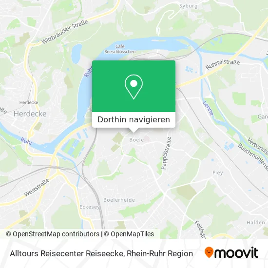 Alltours Reisecenter Reiseecke Karte