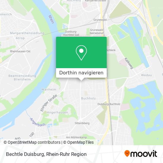 Bechtle Duisburg Karte