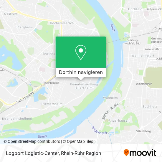 Logport Logistic-Center Karte