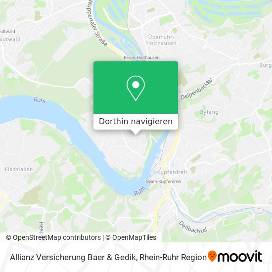 Allianz Versicherung Baer & Gedik Karte