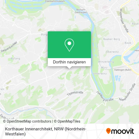 Korthauer Innenarchitekt Karte