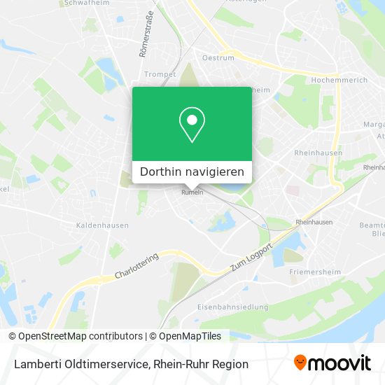 Lamberti Oldtimerservice Karte