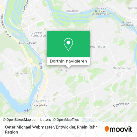 Oeter Michael Webmaster / Entwickler Karte