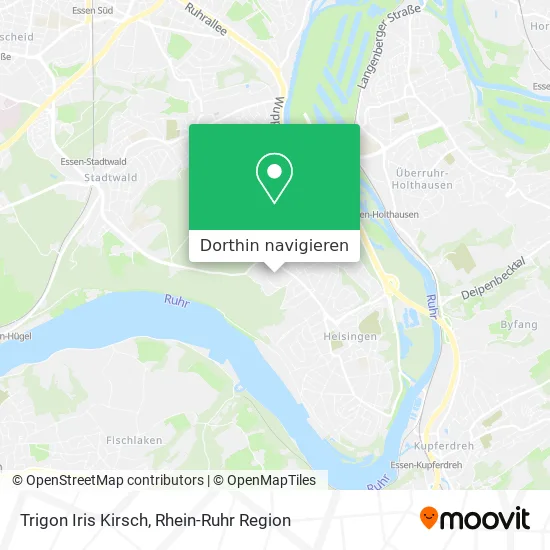 Trigon Iris Kirsch Karte