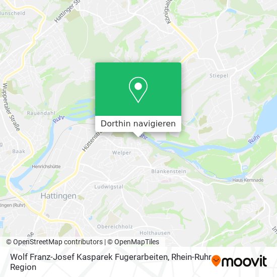 Wolf Franz-Josef Kasparek Fugerarbeiten Karte