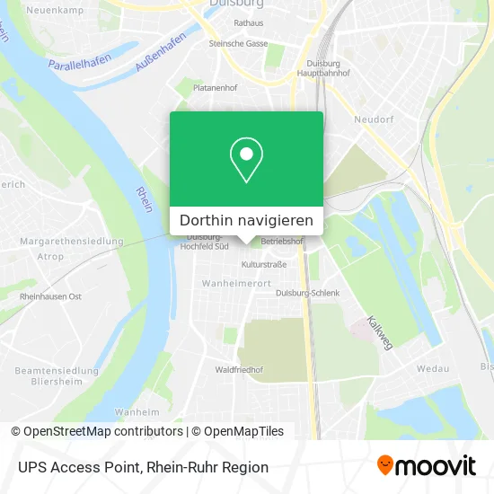 UPS Access Point Karte