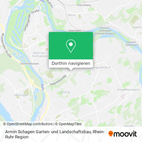 Armin Schagen Garten- und Landschaftsbau Karte